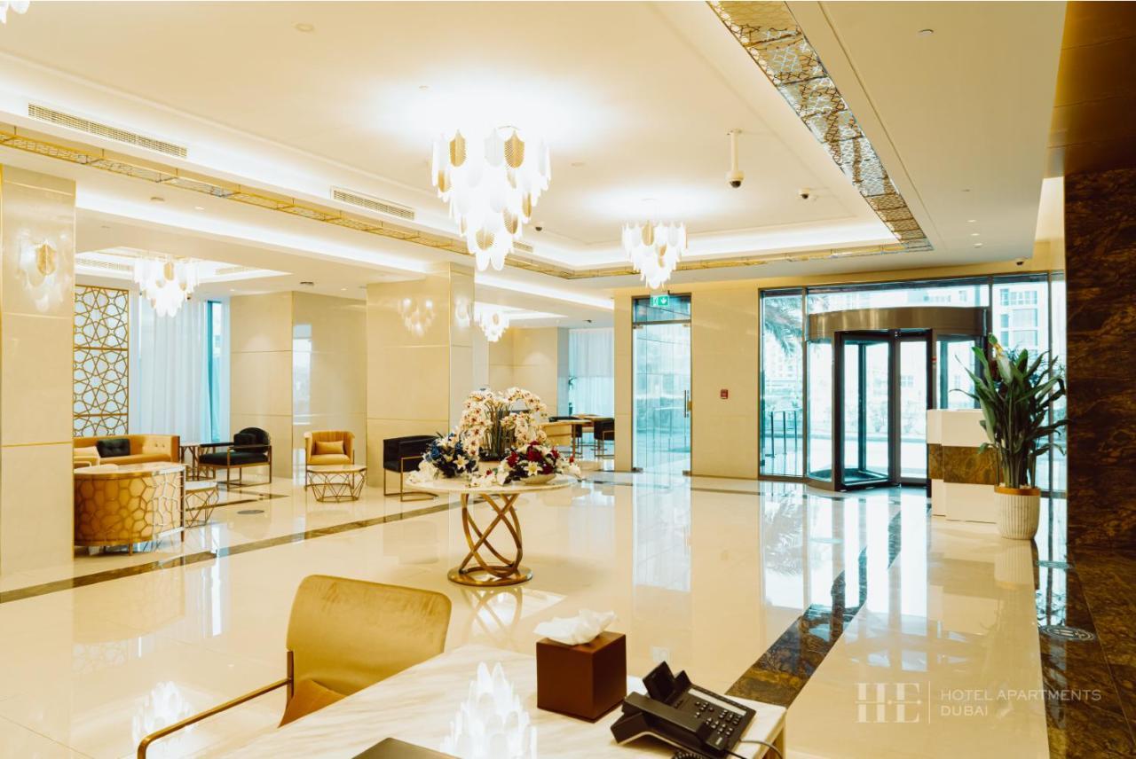 He Hotel Apartments 두바이 외부 사진 Lobby