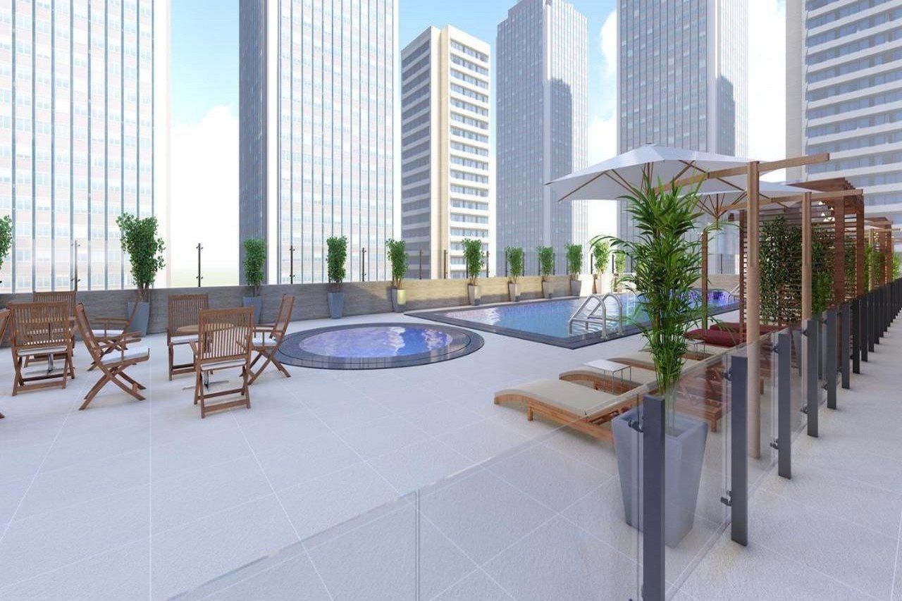 He Hotel Apartments 두바이 외부 사진 Rooftop pool